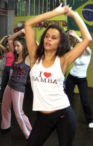 Gisele Sambashows und Kurse