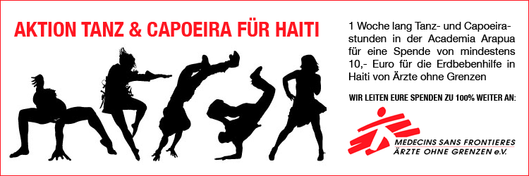Haiti Aktion Tanz und Capoeira