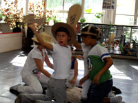 Kinder Capoeira Puxada de Rede