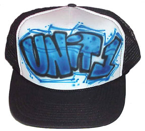 Airbrushed Hats