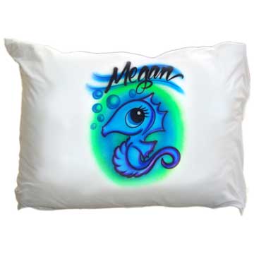 Personalized Cute Sea Horse Pillowcase