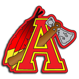Arcadia Indians Logo for helmets