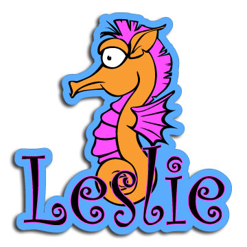Personalized Seahorse Decal