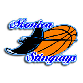 Personalized Stingray Basketball Decal