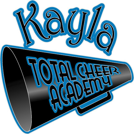 Total Cheer Academy Black Decal