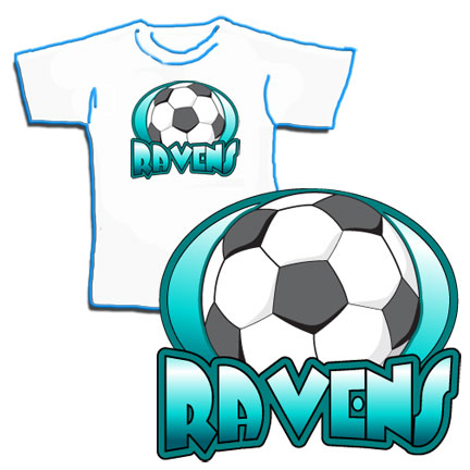 Pesonalized Soccer Ball Shirt