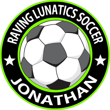 Soccer Decal with team and player\'s name