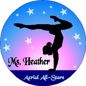 Personalized Starry Sky Gymnastics Vinyl Decal