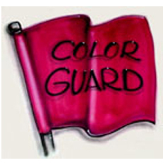 Color Guard airbrushed shirt