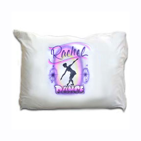 Sweet Dancer Airbrushed pillow case