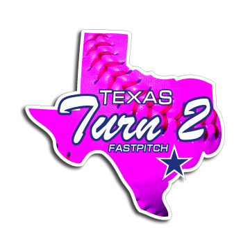 Texax Turn 2 Logo only auto decal