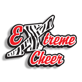 EXtreme Cheer self adhesive decal