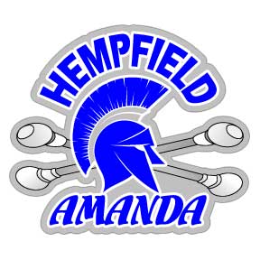 Hempfield Spartans Twirler Decal