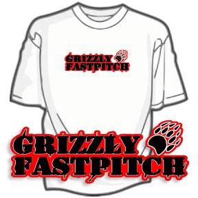 Grizzly Fastpitch imprinted tee