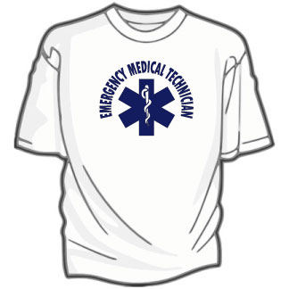 Imprinted EMT shirt