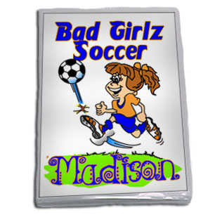 Girls Soccer album personalized