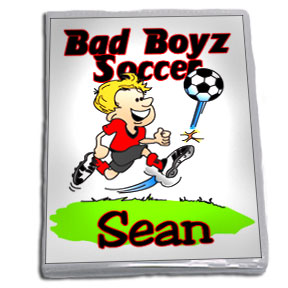 Boys Soccer album personalized