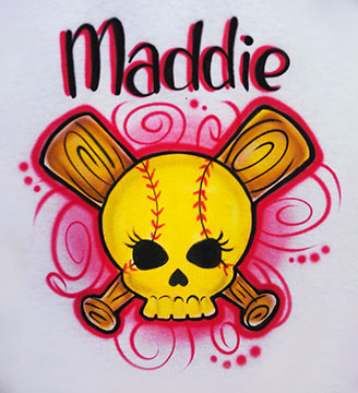 MecaBrush - Personalized Vinyl Decals and Custom Airbrush - Fastpitch ...