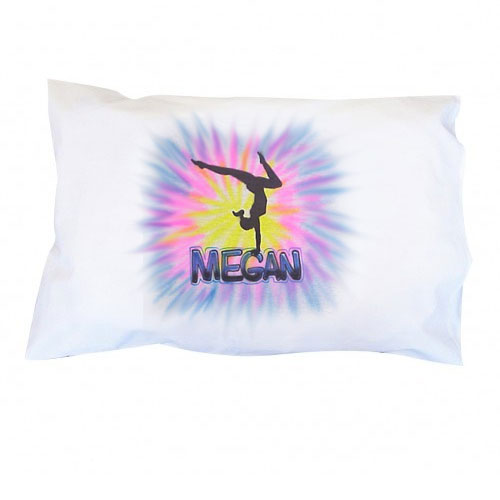 Airbrushed Gymnast Pillowcase