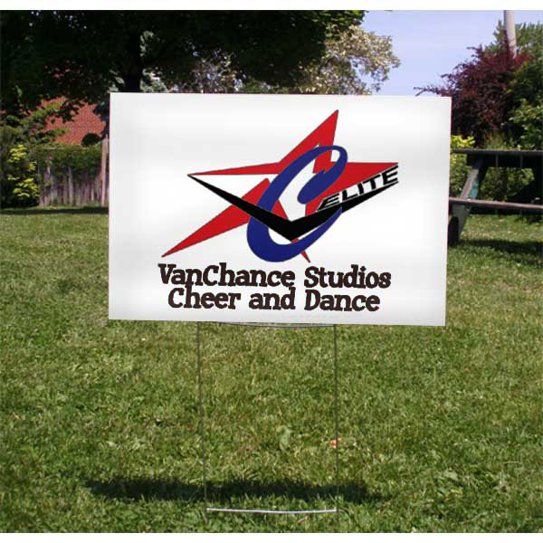 Van Chance Studios 12X18" Yard Sign
