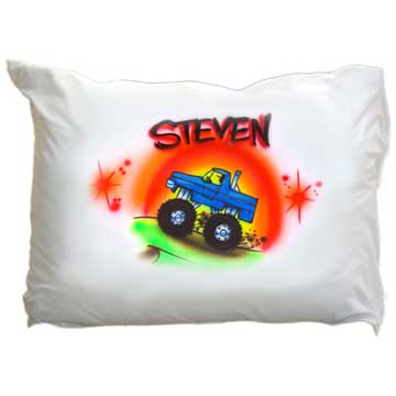 Monster Truck Personalized pillowcase