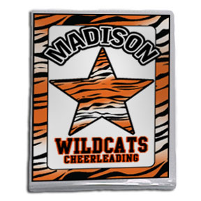Wildcats Cheerleader Personalized Bragbook album