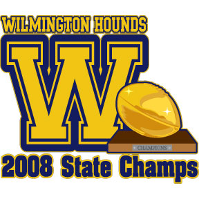 State Champs football decal