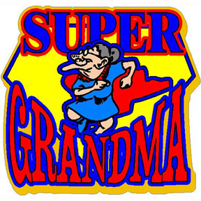 Super Grandma Decal