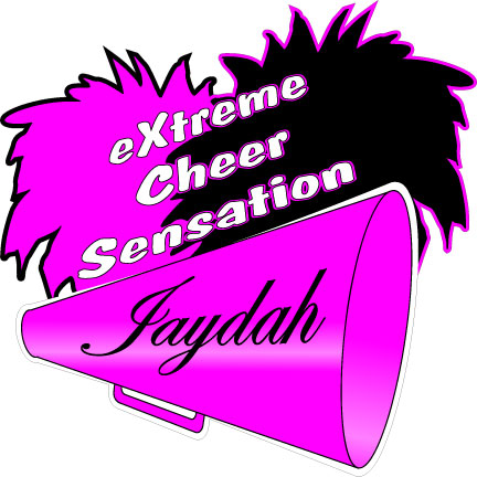 eXtreme Cheer Sensation Vinyl Decal