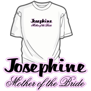 Personalized Mother of the Bride shirt