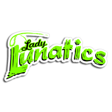 Lady Lunatics logo helmet decal